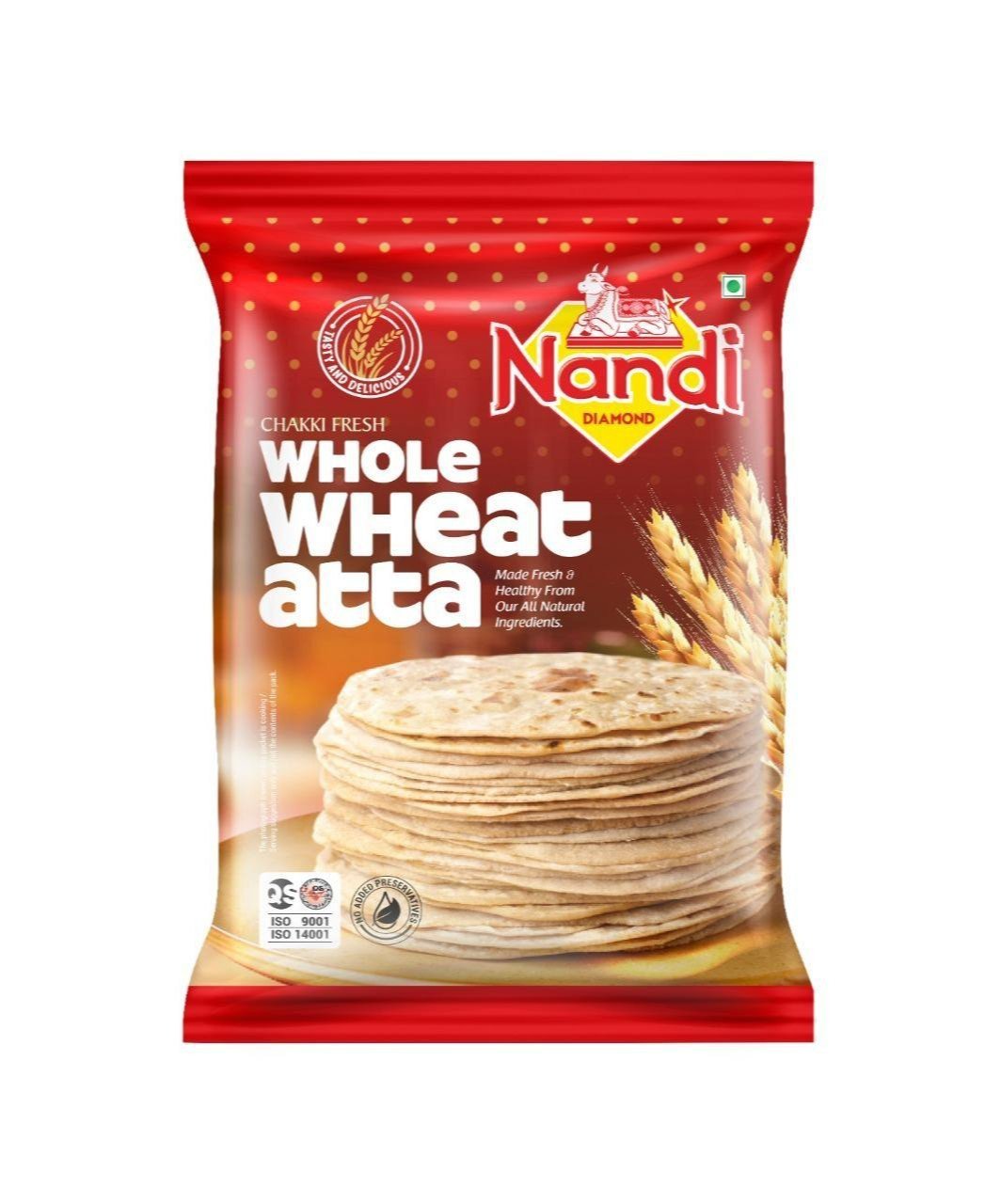 கோதுமை மாவு நந்தி (Whole Wheat Atta)